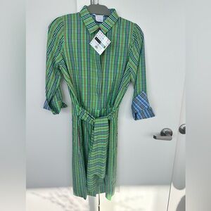 Gretchen Scott breezy blouson dress, xs, unworn, and tags attached.